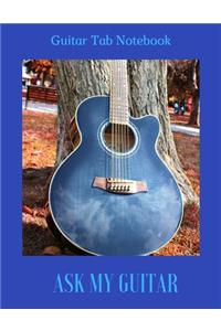 Guitar Tab Notebook Ask My Guitar