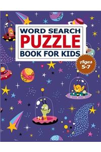 Word Search Puzzle Book for Kids Ages 5-7