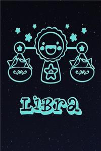Libra - My Cute Zodiac Sign Notebook