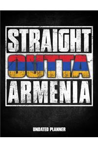 Straight Outta Armenia Undated Planner