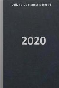 Daily To-Do Planner Notepad 2020
