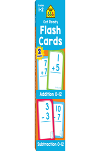 School Zone Get Ready Addition & Subtraction 2-Pack Flash Cards
