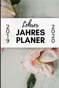Lehrer Jahres Planer 2019 2020