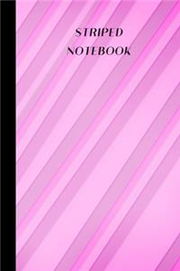 striped notebook