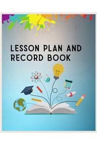 Lesson Plan and Record Book