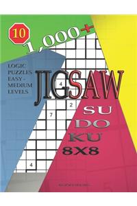 1,000 + sudoku jigsaw 8x8