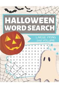 Halloween Word Search