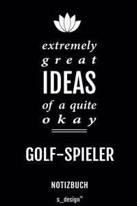 Notizbuch für Golf-Spieler