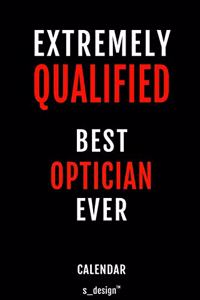 Calendar for Opticians / Optician