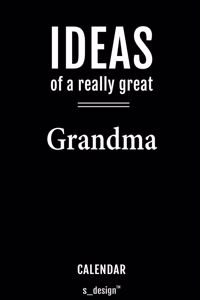 Calendar for Grandmas / Grandma