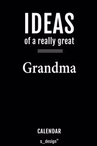 Calendar for Grandmas / Grandma