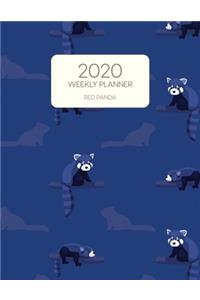 2020 Weekly Planner Red Panda
