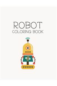 Robot Coloring Book
