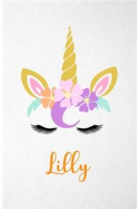 Lilly A5 Lined Notebook 110 Pages