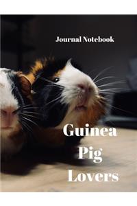 Guinea Pig Lovers Journal Notebook