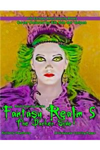 Adult Coloring Books Fantasy Realm 5 the Darker Side