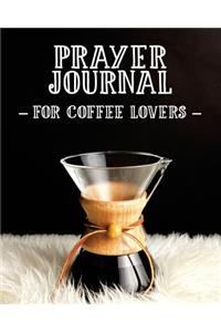 Prayer Journal for Coffee Lovers