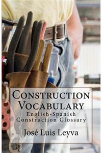 Construction Vocabulary