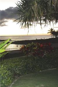 Journal - Oahu Beach Resort: Hawaii Vacation Notebook, Diary, 110 Pages, College Ruled, 6x9 Inches