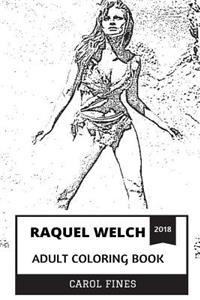 Raquel Welch Adult Coloring Book