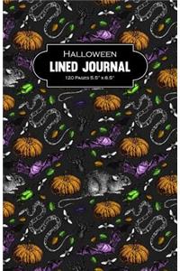 Halloween Lined Journal 120 Pages 5.5