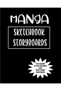 Manga Sketchbook Storyboards