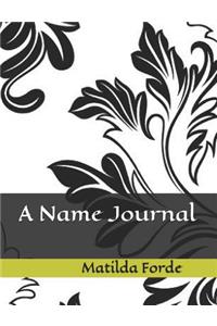 A Name Journal