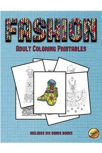 Adult Coloring Printables (Fashion)