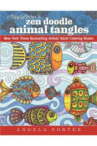 Angela Porter's Zen Doodle Animal Tangles