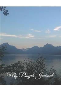 My Prayer Journal - Mountains and a Blue Lake