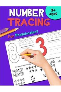 Number Tracing for Preschoolers: Number Tracing Book for Preschoolers, Number Tracing Books for Kids Ages 35, Number Tracing Workbook, Number Writing Practice Book