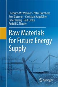 Raw Materials for Future Energy Supply