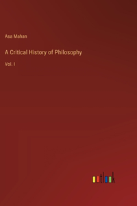 Critical History of Philosophy