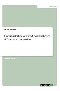 demonstration of David Brazil's theory of Discourse Intonation