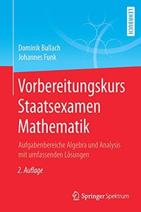 Vorbereitungskurs Staatsexamen Mathematik