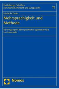 Mehrsprachigkeit Und Methode