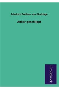 Anker Geschlippt