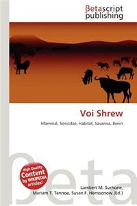 Voi Shrew