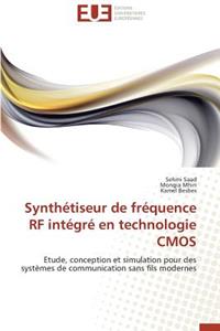 Synthétiseur de Fréquence RF Intégré En Technologie CMOS