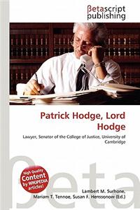 Patrick Hodge, Lord Hodge