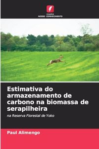 Estimativa do armazenamento de carbono na biomassa de serapilheira