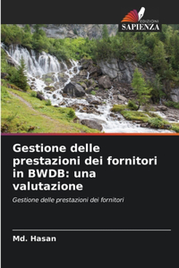 Gestione delle prestazioni dei fornitori in BWDB