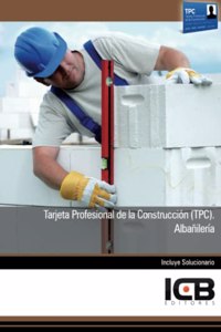 Manual Tarjeta Profesional de la Construccion (TPC). Albanileria