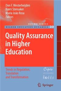 Quality Assurance in Higher Education