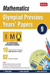 MTG Mathematics (IMO) Olympiad Previous Years Papers with Mock Test Paper - Class 9, Olympiad Books For 2022-23 Exam