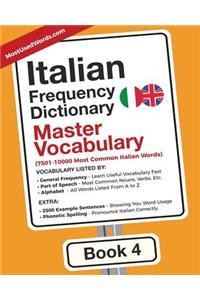 Italian Frequency Dictionary - Master Vocabulary