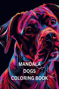 Mandala Dog's Coloring Book