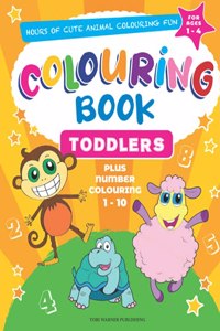 Cute Animals Colouring Book For Toddlers