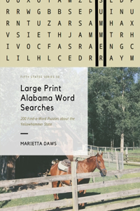 Large Print Alabama Word Searches