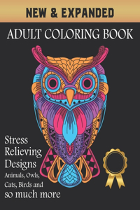 New And Expanded Adult Coloring Book